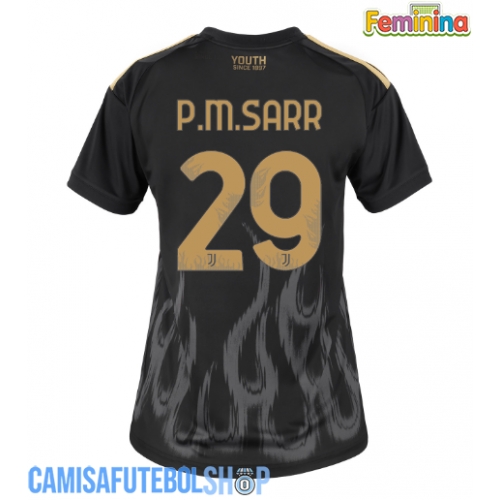 Camisa de time de futebol Juventus Pape Matar Sarr #29 Replicas 3º Equipamento Feminina 2026-27 Manga Curta